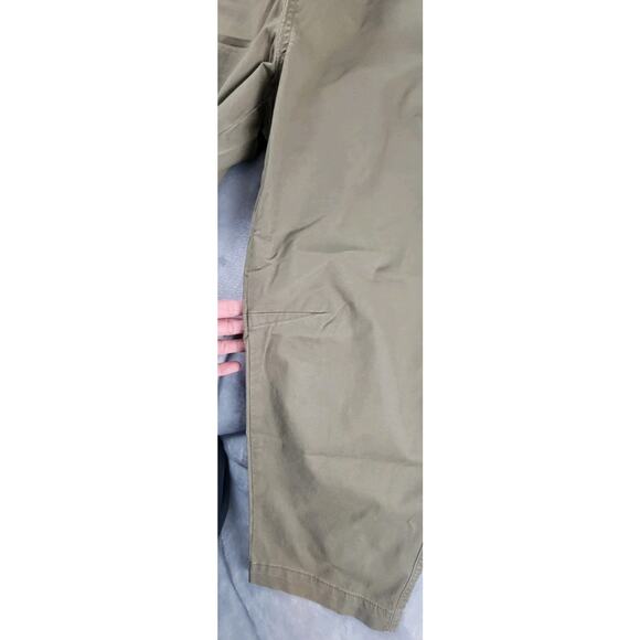 NWT women's barrel jeans high rise Banana Republic ankle pant sz 14 petite olive - Picture 6 of 10